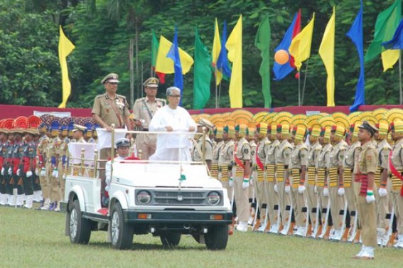 Tripura CM plays drama slamming centre in I-day celebration, says policy needs to be changed